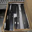 SHW Home Office Computer Hairpin Leg Desk with Drawer, (20D X 40W X 29.5H Inch)