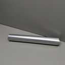 JAM Paper Gift Wrap - Matte Wrapping Paper - 50 Sq Ft Total (30 in x 10 Ft Each) - Matte Silver Foil - 2 Rolls/Pack