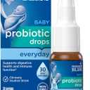 Mommy's Bliss Baby Probiotic Drops Everyday - Gas, Constipation, Colic Symptom Relief - Newborns & Up - Natural, Flavorless, 0.34 Fl Oz