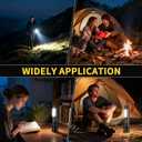 6Pack Small Flashlight Powerful, 7Mode Rechargeable Flashlights High Lumens, Adjustable Tactical Flashlight Pocket, Super Bright LED Flash Light, Mini Portable Flashlights for Home Emergencies Camping