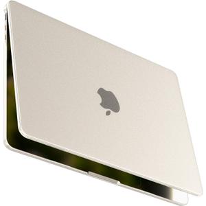 BlueSwan for MacBook Air 13 inch Case, M5 M4 M3 M2 2026-2022 A3449 A3240 A3113 A2681, 100% Match Official Color, Scratch Resistant, Easy to Snap on, Air 13.6 Hard Shell Protective Laptop Cover (Starlight Clear)
