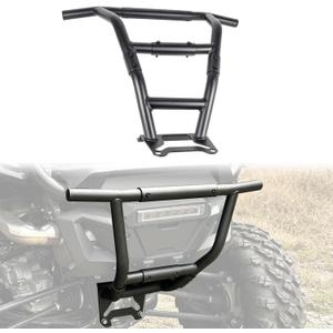 Rear Combined Bumper Compatible with 2019-2025 Honda Talon 1000R 1000X 1000X-4 Accessories, Rear Heavy Duty Steel Brush Guard Bumper Brushguard Protector