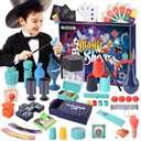 Nicella Magic Kit - 208+Magic Tricks for Kids Age 6-8, Magic Set with Manual and Video for Beginners and Kids, Christmas Halloween Birthday Gifts Toys for Ages 6 7 8 9 10 11 12 Years Old Boys Girls