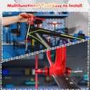 BUCKLOS Bike Headset Press-in Tool, Bottom Bracket Install Tool Kit, Bearing Press Tool, Bicycle Repair Accessories Suitable for Most Bike headsets and Some Press-in Bottom Brackets (HST-RED)