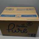 Pampers Pure Baby Diapers, Size 4 (22-37 lbs), 150, Up to 100% Leakproof, Premium Hypoallergenic Soft Diapers
