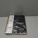 2 x 2026 Planner, Weekly and Monthly Calendar Planner from January 2026 - December 2026, 8.5" x 11" Hardcover Leather Hourly Appointment Book with Tabs, Spiral Daily Planners for College School Work Home, Black