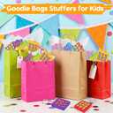 24PCS Tic Tac Toe Game Birthday Summer Party Favors Goodie Bags Stuffers for Kids 3-5 4-8 8-12 Classroom Treasure Chest Carnival Prize Box Toys Bulk Keychain Pinata Filler Return Gifts for Girl Boy