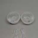 24mm CaraCups Wearable Milk Collection, Hands-Free Collection Cups Compatible with Spectra S1/S2/9 Plus/SG, Fit for Medela/Lansinoh/Zomee, 99.9% Separable Electric Breast Pumps, 2PC