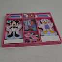 Melissa & Doug Disney Minnie Mouse & Daisy Duck Magnetic Dress-Up Wooden Dolls  Pretend Play Set (40+ pcs) Minnie Mouse Toys, Disney Dress Up Dolls for Preschoolers & Kids Ages 3+
