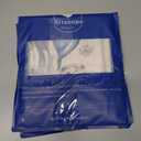 3 x Artscope Merry Christmas Santa Claus Table Runner, Xmas Winter Snowflakes Holiday Kitchen Dining Table Decoration for Christmas Home Party Decor 13x72 Inch-Blue