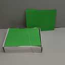 Blue Summit Supplies File Folder, 1/3 Cut Tab, Letter Size, Green, Great for Organizing and Easy File Storage, 100 Per Box