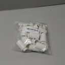 52pcs White Wire Shelf Clips  Shelf Lock Clips for 1 Inch Pipe Shelving  Durable Plastic Replacements for Wire Shelving System (Fits 1" Diameter Pipes, 26 Pairs)