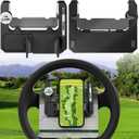 Golf Cart Accessories Steering Wheel Phone Mount for Club Car EZGO Yamaha