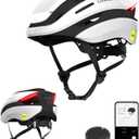 Lumos Ultra Smart Bike Helmet | Customizable Front and Back LED Lights with Turn Signals | Road Bicycle Helmets for Adults: Men, Women, Size: M-L (21-1/4" to 24" / 54 to 61cm)