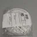 Cat8 Flat Ethernet Cable 75 FT Indoor & Outdoor, Invisable Ultra-Thin Ethernet Cable High Speed 40Gbps 2000Mhz, Flexible Shielded Internet Cable, Cat 8 SFTP Network Cable for Home/Office/Gaming, White