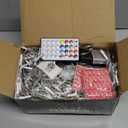 RGB Ice Lights Outdoor, 52FT 504 LED Color Changing Christmas Lights,16 Colors 128 Function 8 Modes Timers Waterproof, Plug in Hanging Light for House, Garden, Outdoor Christmas Decor (RGB (Red, Green, Blue))