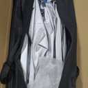 COBIZI 10x20 Pop Up Canopy with 6 Sidewalls, Conical Party Tent 10x20 with 3 Adjustable Height Waterproof, UV-Resistant with Carry Bag, Sandbag, Stake, Ropes for Parties, Commercial (Frame Upgraded) (Light Blue)