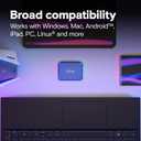 Crucial X10 4TB Portable SSD, Up to 2,100MB/s, USB 3.2 USB-C, External Solid State Drive, Compatible with Windows, Mac & Android, Durable Storage for Games, Photos & Files, Blue - CT4000X10SSD9-02