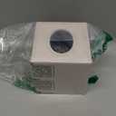 Sumnacon Square Linen Tissue Box Cover - Stylish Cube Tissue Box Holder with Magnetic Bottom, Decorative Tissue Box for Vanity Toilet Tank Dresser Night Stand Table Countertop Office Car, Beige