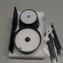 2 Pack Cordless Table Lamps, 3 Colors Stepless Dimming, 5000mAh Rechargeable Battery LED Desk Lamp for Bedroom/Couple Dinner/Desk/Cafe/Dining Room/Terrace