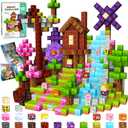 OUGUI 150 PCS Magnetic Blocks Building Block Kids - Magnet Cubes Boy Girl Constructions Toys STEM Montessori Educational Stacking Sensory Toy for Ages 3 4 5 6 7 8 9 10 11 12 Christmas Birthday Gift