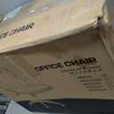 Marsail Armless-Office Desk Chair with Wheels: PU Leather Cross Legged Wide Chair,Comfortable Adjustable Swivel Task Chairs for Home,Office,Make Up,Small Space,Bed Room(Light Beige)