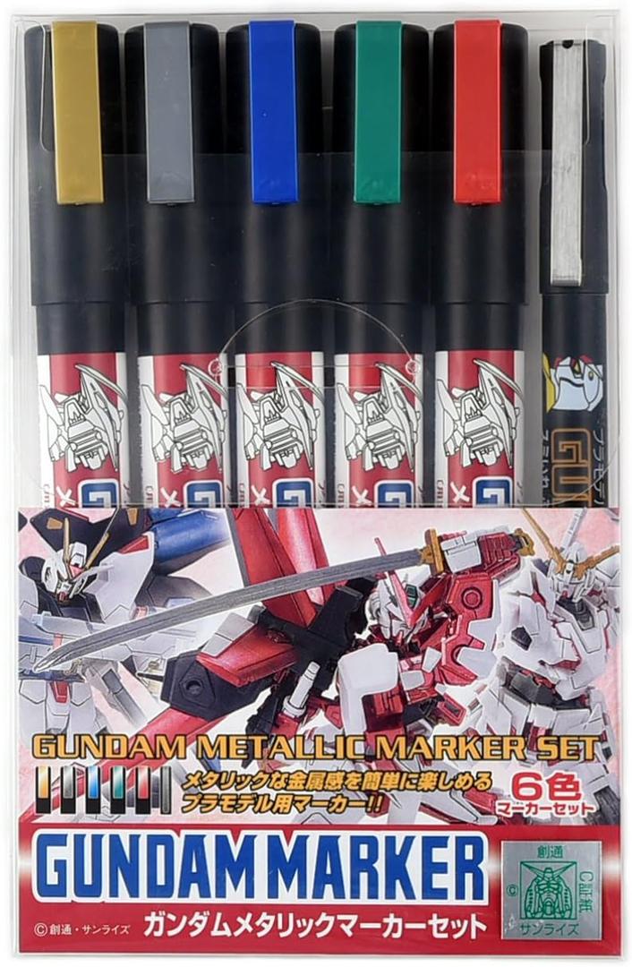 GSI Creos AMS 121 Gundam Metallic Marker Set