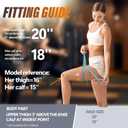 Knee Braces for Knee Pain Relief, Adjustable Knee Brace for Women & Men, Meniscus Tear Support with Dual Side Stabilizers, Knee Compression Sleeve, Wraparound Anti-Pilling Design (Fits 16-20") (Black, M)