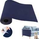 Cat Scratch Couch Furniture Protector, Adhesive Cat Scratch Pad Deterrent for Furniture, DIY Climbing Cat Scratcher Couch Protector from Cat Claws Scratching for Indoor (Navy,78.7x15.8In)