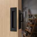 Senharvest Recessed Finger Flush Pulls with Edge Pull Oil Rubbed Bronze - 4.72Inch Sliding Closet Door Handles Hardware Suitable for Pocket Door, Closet Door, Sliding Doors, Barn Door Handle