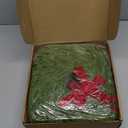 Hotop 4 Set Mini Christmas Wreath for Cabinet Kitchen Windows Decors Bulk with Red Bow Small Artificial Norfolk Farmhouse Wreaths with Berry Pine Cone for Fireplace Front Door Porch Wall Hanging