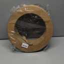 MixTeach 40 Pieces Large Hanging Round Wreaths 14Inch Round Cardboard Wreath Paper Rings Circle Hanging Ornaments Decorations with Hole Twine for Wedding Festival Christmas Valentines Day Decor