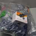 Realspring 6 Pcs Inflatable Bean Bag Chairs for Adults with Electric Air Pump, Blow up Couch Folding Portable Inflatable Couch Lazy Sofa for Outdoor Movie Nights Camping Room (Colorful)