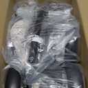 Colorful Lighting Baby Balance Bike Toys for 1 Year Old Boy Gifts, 10-36 Month Toddler Balance Bike, No Pedal 4 Silence Wheels&Soft Seat First Riding on Toys, One Year Old Boy Birthday Gifts. (Black)