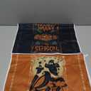 Eternity sky 6Pcs Halloween Kitchen Hand Towels：Ghost Trick or Treat Pumpkin Cat Bat Skull Tea Towel Dish Set Decorations for Holiday Bathroom Decor