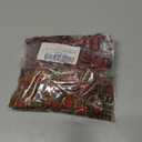 Meseey 50 Pcs Christmas Gingham Ribbon Bows with Twist Tie Red and Green Buffalo Check Premade Bows for Gift Wrapping Basket Wedding Baby Shower Brithday Party (2.5", Christmas)