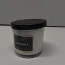 Chloefu LAN Premium Gardenia Scented Candle for Men & Women, Highly Scented, 7.1oz|45 Hour Long Lasting, All Natural Soy Candles, Home Decor, White Glass Jar Candle with Gift Box