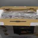 SNTD Bread Box - Kitchen Countertop Bread Storage Container with Bamboo Cutting Board, Adjustable Vent Hole Dials, Black