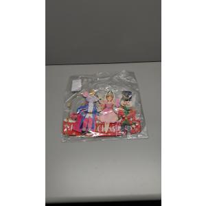 Christmas Wooden Nutcracker Sign, Fairy Ballet Table Centerpiece with Mouse King Soldier, Holiday Tier Tray Decor for Xmas Home Kitchen Party