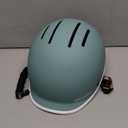 Exclusky Bike Helmet for Adults,Adjustable Cycling Helmet for Men & Women Safety Certified Bicycle Helmet for Commuting, Road Biking, Skating with USB Rechargeable Rear Light (56-61 cm, Turquoise)