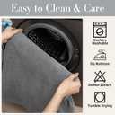 MDSASFD Pet Couch Covers for Sofa, Dog Couch Cover Washable, Cat Couch Protector Non-Slip, Pet Sectional Sofa Covers with Skirt, Sofa Cover for 2-3 Seats Sofa(1pc/Dark Grey/[27.5"+7.8" Skirt]63")