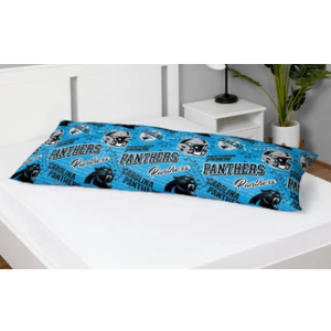 FOCO Carolina Panthers NFL Printed Plush Body Pillow