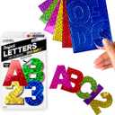 ArtSkills Poster Letters 2.5 Paper Letters for Poster Board Projects, Classroom Bulletin Boards, Sign Making Supplies, Holographic, 228 Pieces