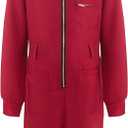 ReliBeauty Red Jumpsuit Kids Costume for Kids (6-7/130)