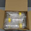 TrelaCo Greenery Cool Baby Shower Games Bottle Chug Sign Wooden Neutral Greenery Floral Gift Sets Gender Reveal Party Favors and 12 Pcs Baby Bottle Shower Favor for Games Gender Reveal, Greenery, Green, White