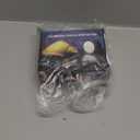 Rechargeable Camping Lights FLY2SKY 2Pcs Black Tent Lights Mini Flashlight Portable LED Camping Lantern Survival Gear Camping Accessories for Hiking Backpacking Fishing Hurricane Emergency Outage