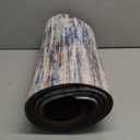 KIMODE Kitchen Mats for Floor Anti Fatigue, 17"x47"+17"x29" Farmhouse Kitchen Rugs Sets of 2, Padded Kitchen Floor Mats, Comfort Standing Mats for Sink Laundry Office Desk Dark Blue Grey