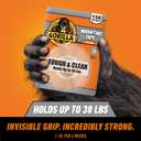 2 x Gorilla Tough & Clear Double Sided Mounting Tape, Clear Tape, 1" x 150" (Pack of 1) - Weatherproof for Indoor or Outdoor