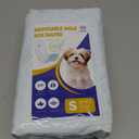 Male Dog Diapers with Wetness Indicator, Disposable Belly Band for Puppy Male Diapers, Doggie Wraps for Puppy Training, Incontinence (S, 26 Count)