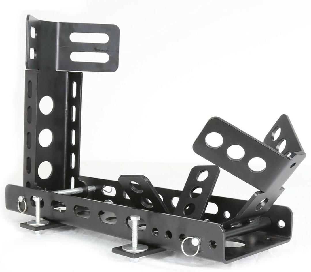 14" to 22"Removable Trailer Model Motorcycle Wheel Stop Chock Adjustable Rear 1T2TOMMWSCA ZZ1053